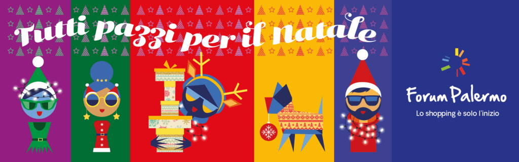 Forum Palermo illumina il Natale 1 grafica - Be Sicily Mag