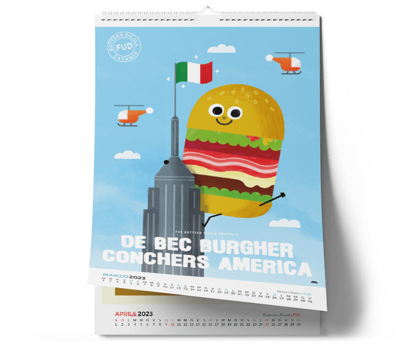 Il calendario di Fud Bottega Sicula realizzato con dodici tra i migliori illustratori italiani 1 unnamed 3 - Be Sicily Mag