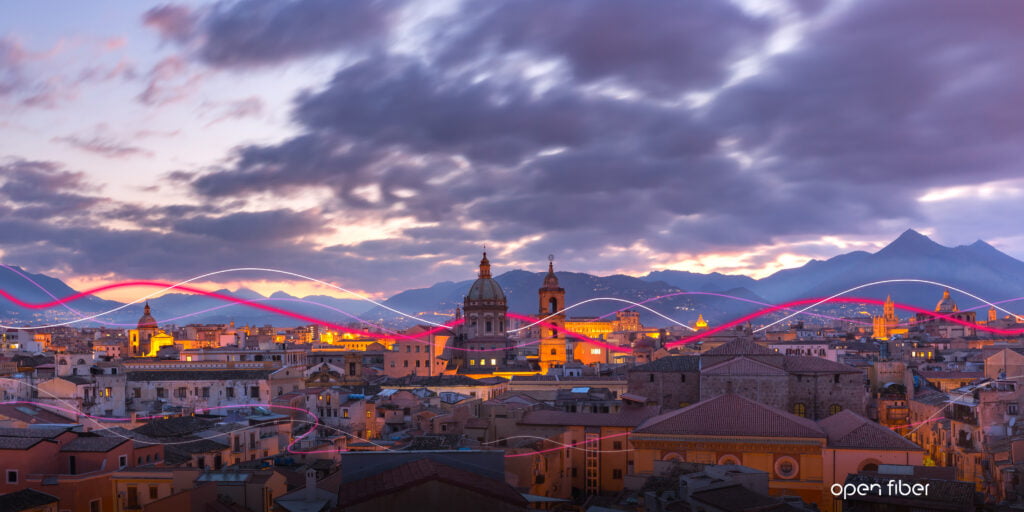 Dai piccoli borghi alle grandi metropoli, la velocità ha un nome: Open Fiber 2 Dai piccoli borghi alle grandi metropoli, la velocità ha un nome: Open Fiber - Be Sicily Mag - OF Palermo copia