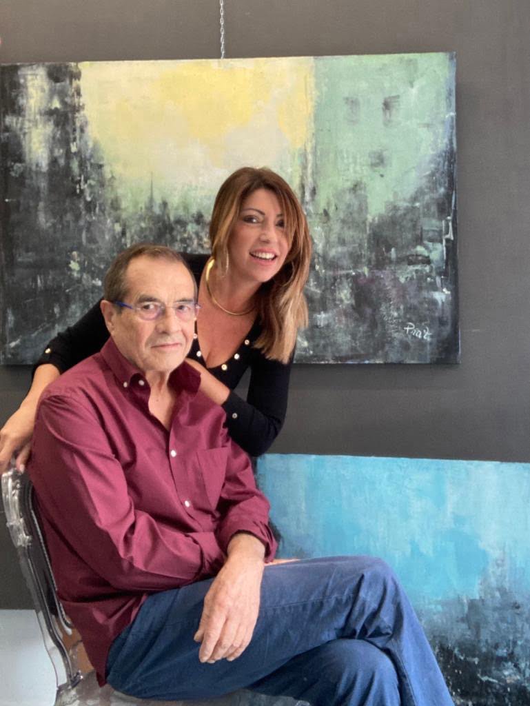 Giorgio Prati in mostra al Centro d'arte Raffaello a Palermo 1 Sabrina Di Gesaro e Giorgio Prati - Be Sicily Mag