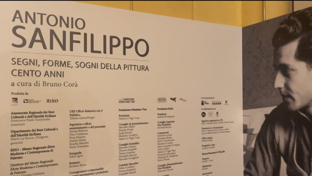 Omaggio ad Antonio Sanfilippo: la mostra “Segni, forme, sogni della pittura. Cento anni” 3 Antonio Sanfilippo mostra
