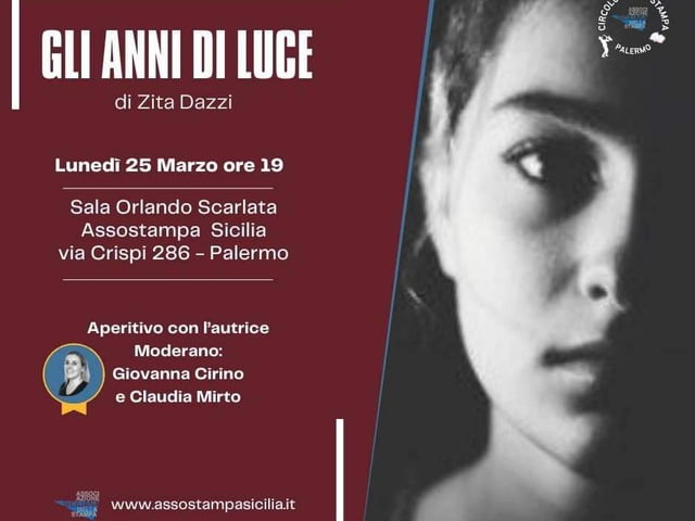 Circolo della stampa apre a Palermo: i primi incontri con i giornalisti Dazzi e Caminiti - Be Sicily Mag - locandinza dazzi
