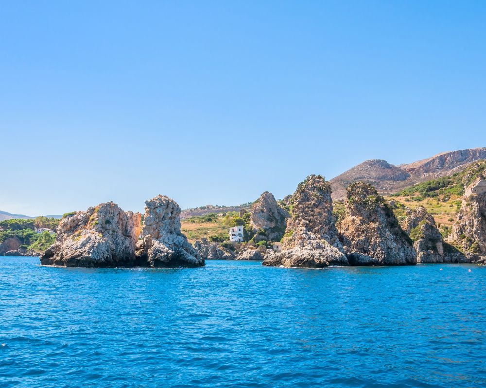 La riserva naturale dello zingaro, una delle location di Makari: dove si trova