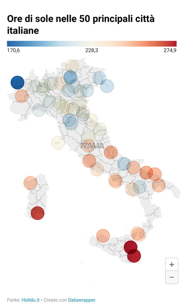 Città più soleggiate d'Italia, Sicilia vincitrice indiscussa: Catania e Siracusa sul podio 3 Città più soleggiate d'Italia, Sicilia vincitrice indiscussa: Catania e Siracusa sul podio - Be Sicily Mag - ore di sole