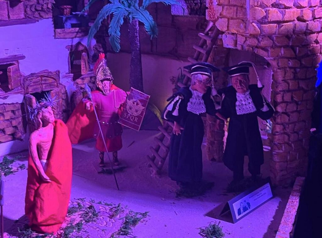 Presepe di Pasqua a Balestrate, tra tradizione religiosa ed eroi moderni - Be Sicily Mag - presepe dipasqua 2