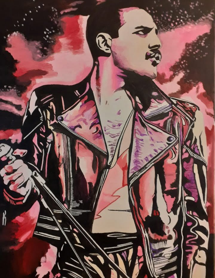 "Tributo pittorico a grandi miti del Rock": a Messina arte e musica unite nella mostra di Fulco 2 "Tributo pittorico a grandi miti del Rock": a Messina arte e musica unite nella mostra di Fulco - Be Sicily Mag - Pino Fulco 4