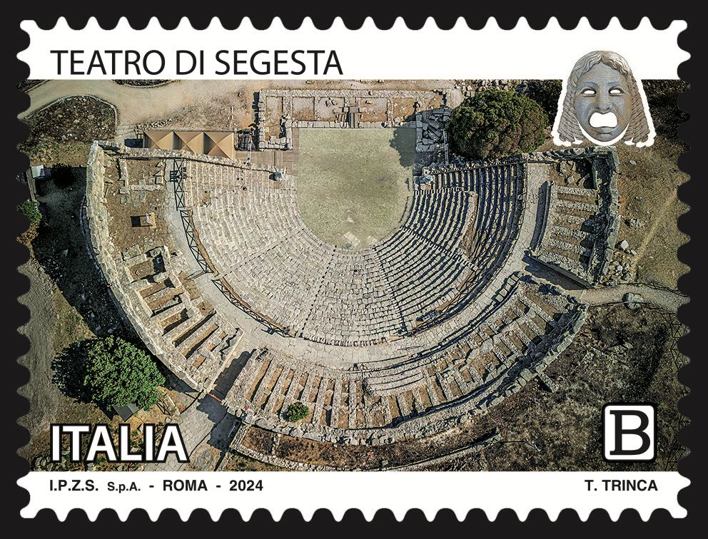 Teatri greci di Siracusa e Segesta sui francobolli del patrimonio artistico italiano 3 Teatri greci di Siracusa e Segesta sui francobolli del patrimonio artistico italiano - Be Sicily Mag - francobolli siracusa