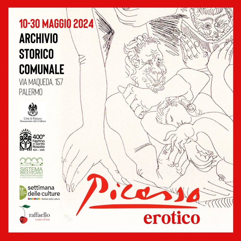 "Picasso Erotico": la mostra per la Settimana delle Culture di Palermo 2024 - Be Sicily Mag - 06052024072441