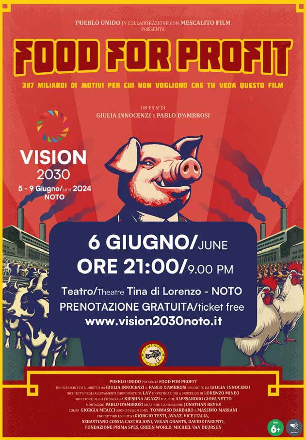Vision 2030: il Festival del cinema sostenibile a Noto - Be Sicily Mag - food for vision 2030