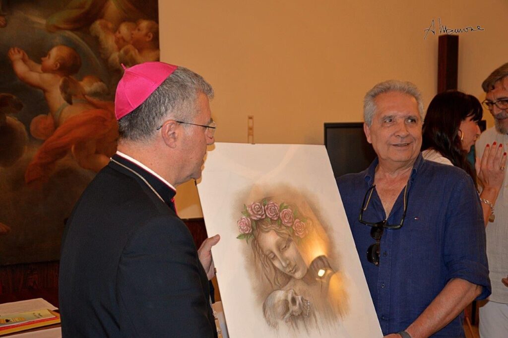 “Una corona di rose”, l'opera di Gaetano Sandro Di Stefano all'eremo di Santa Rosalia a Monte Pellegrino 3 “Una corona di rose”, l'opera di Gaetano Sandro Di Stefano all'eremo di Santa Rosalia a Monte Pellegrino - Be Sicily Mag - una corona di rose 2