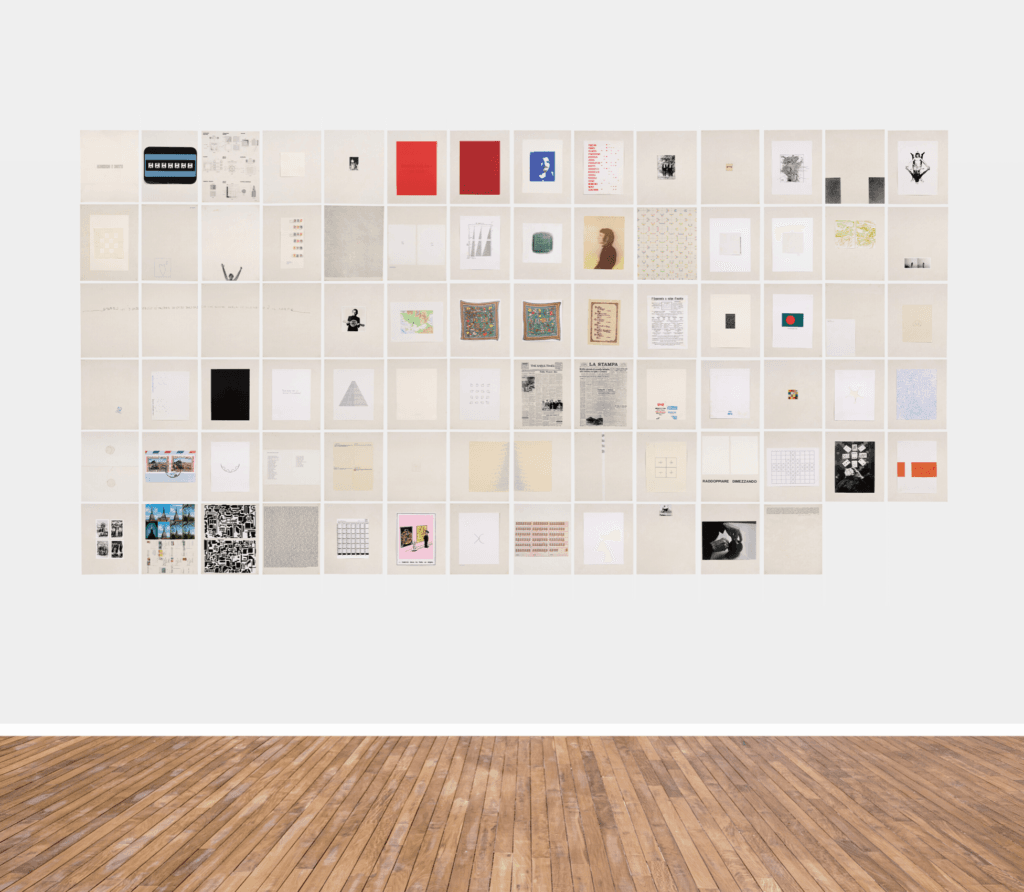 "Miti dell'arte contemporanea", la mostra a Catania su XX e XXI secolo: Marina Abramovic tra gli artisti 4 "Miti dell'arte contemporanea", la mostra a Catania su XX e XXI secolo: Marina Abramovic tra gli artisti - Be Sicily Mag - Alighiero Boetti Insicuro Noncurante 1972 1975