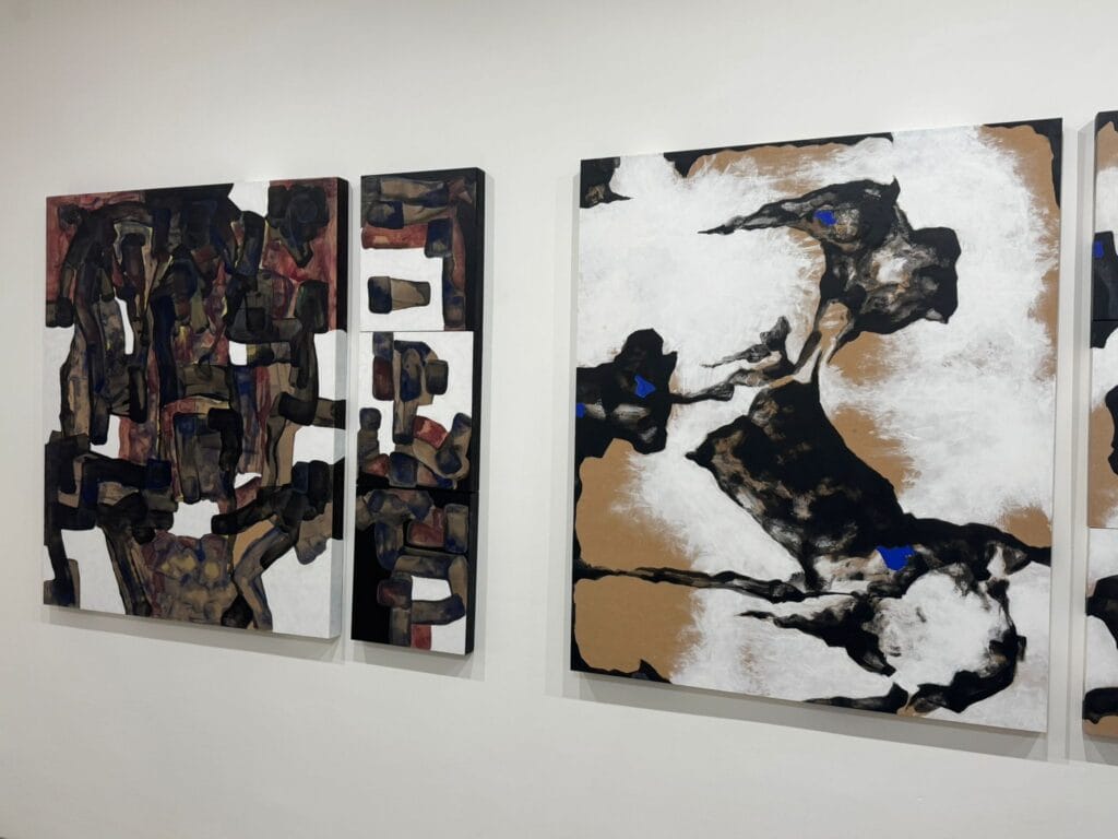“Pensieri a colori” di Sonja Streck, rigore teutonico e fantasia mediterranea alla Beniamin Art Gallery di Catania 5 Pensieri a colori