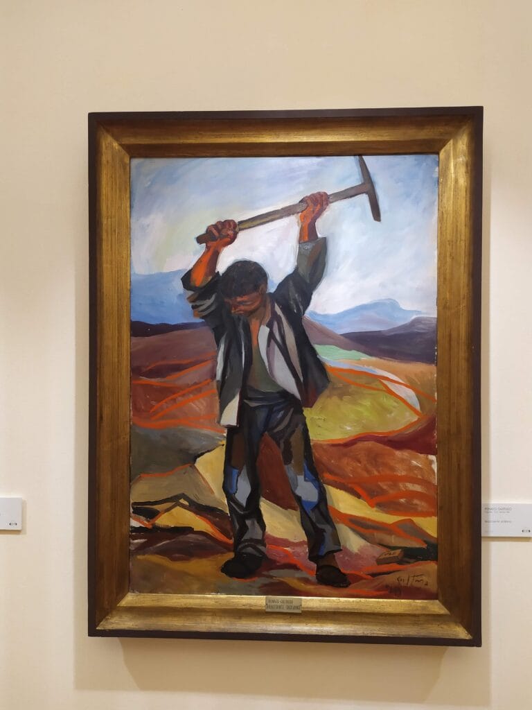 Renato Guttuso, 38 anni fa moriva il pittore siciliano: dove vedere le sue opere più famose 4 Renato Guttuso, 38 anni fa moriva il pittore siciliano: dove vedere le sue opere più famose - Be Sicily Mag - Renato Guttuso Bracciante siciliano 1949
