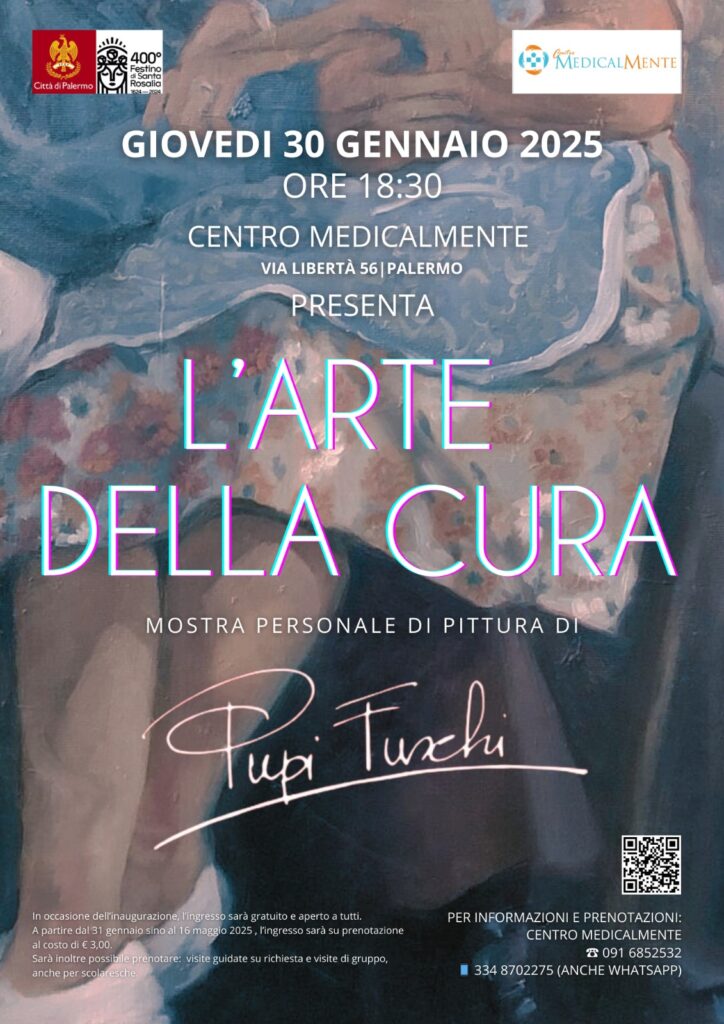 “L'Arte della Cura” di Pupi Fuschi al Centro MedicalMente di Palermo 3 “L'Arte della Cura” di Pupi Fuschi al Centro MedicalMente di Palermo - Be Sicily Mag - m nmnk
