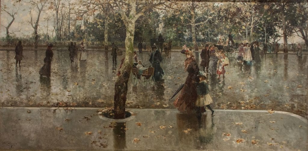 Michele Catti, alla scoperta del pittore siciliano della Belle Époque a 170 anni dalla sua nascita 8 michel catti le ultime foglie