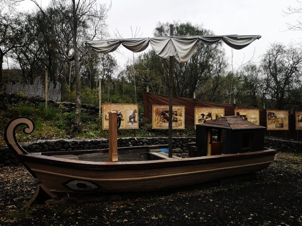 La nave di Ulisse a Parco dei miti