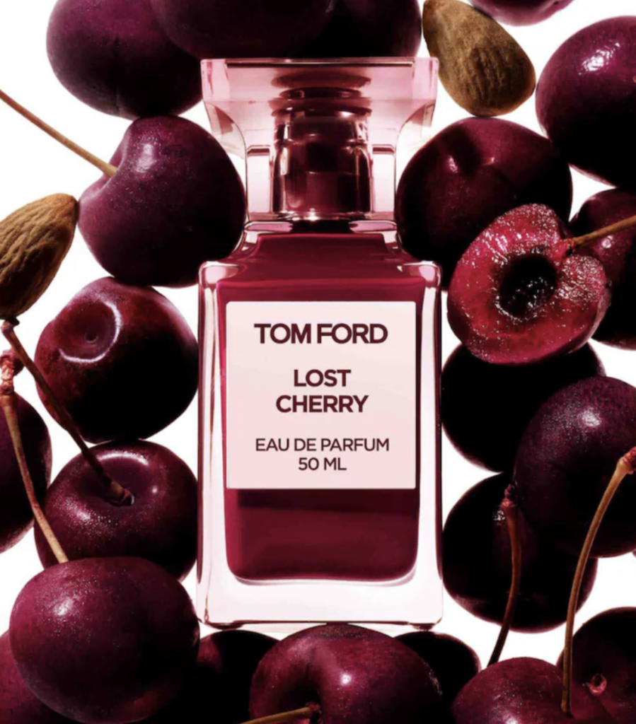 profumi estivi 2025, tra i trend, Lost Cherry di Tom Ford