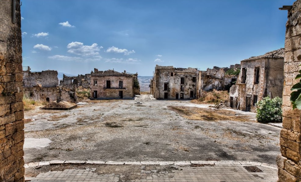 Il borgo di Poggioreale (TP)