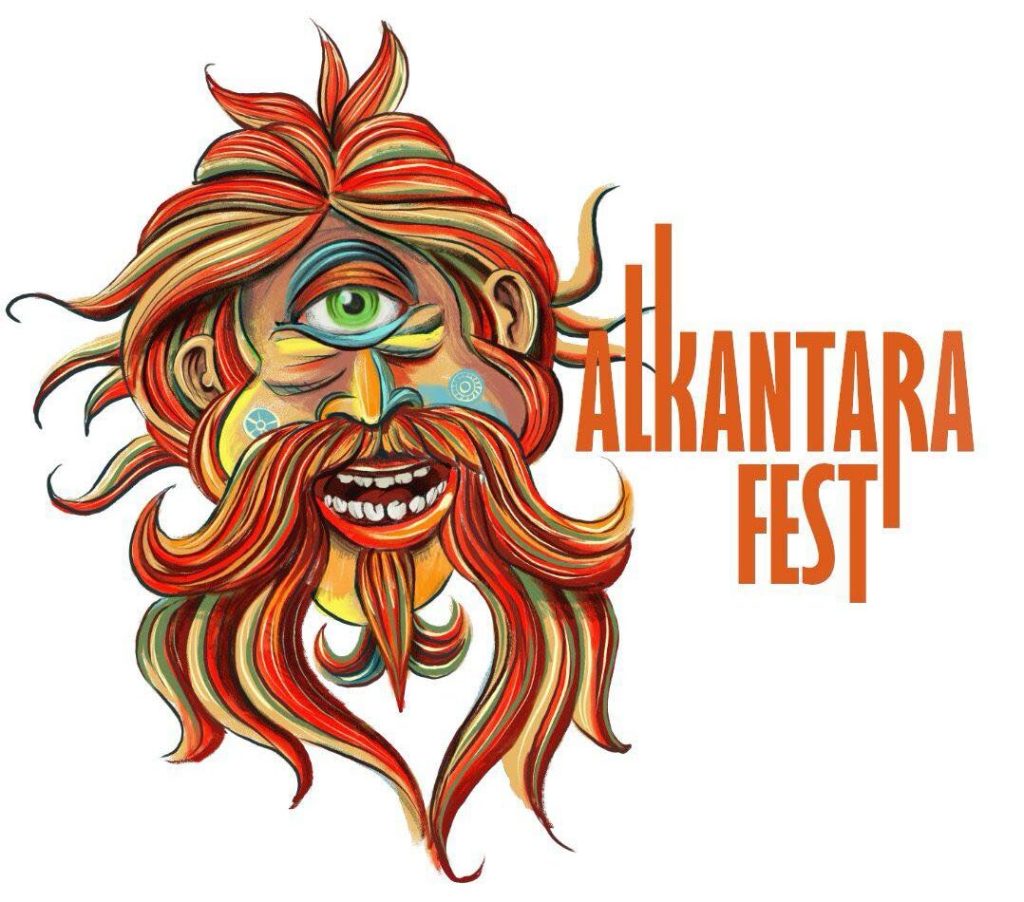 Alkantara Fest 2025: la musica ai piedi dell’Etna - Be Sicily Mag - Il logo di Alkantara Fest 2025 realizzato da Giuseppe Lombardo