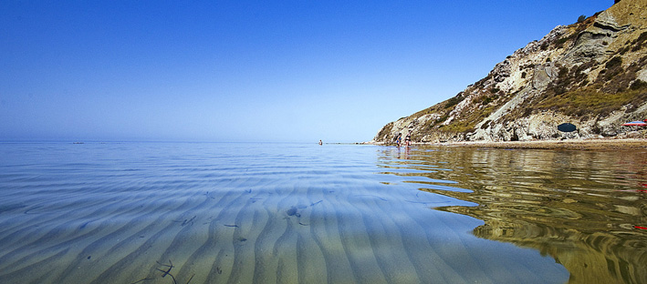La spiaggia di Torre Salsa