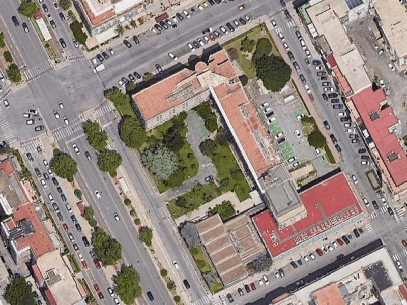 Il Palazzo ENEL di Palermo: quando la modernità ha parlato siciliano 6 Il Palazzo ENEL di Palermo: quando la modernità ha parlato siciliano - Be Sicily Mag - Palazzo Enel immagine satellitare