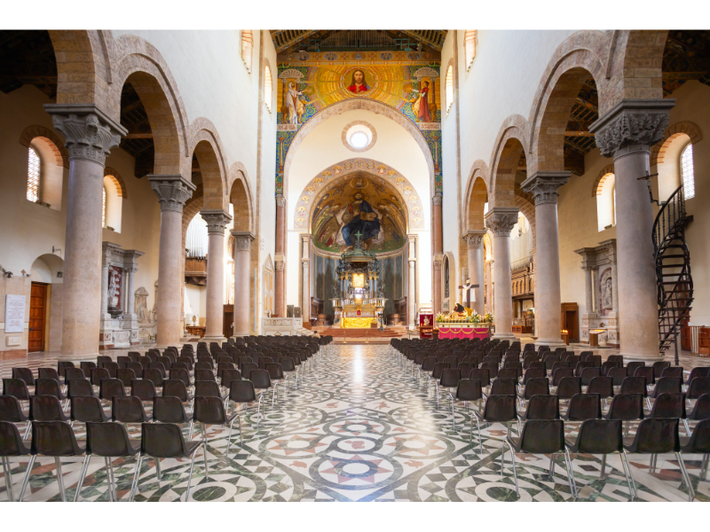 Interno della Cattedrale di Messina