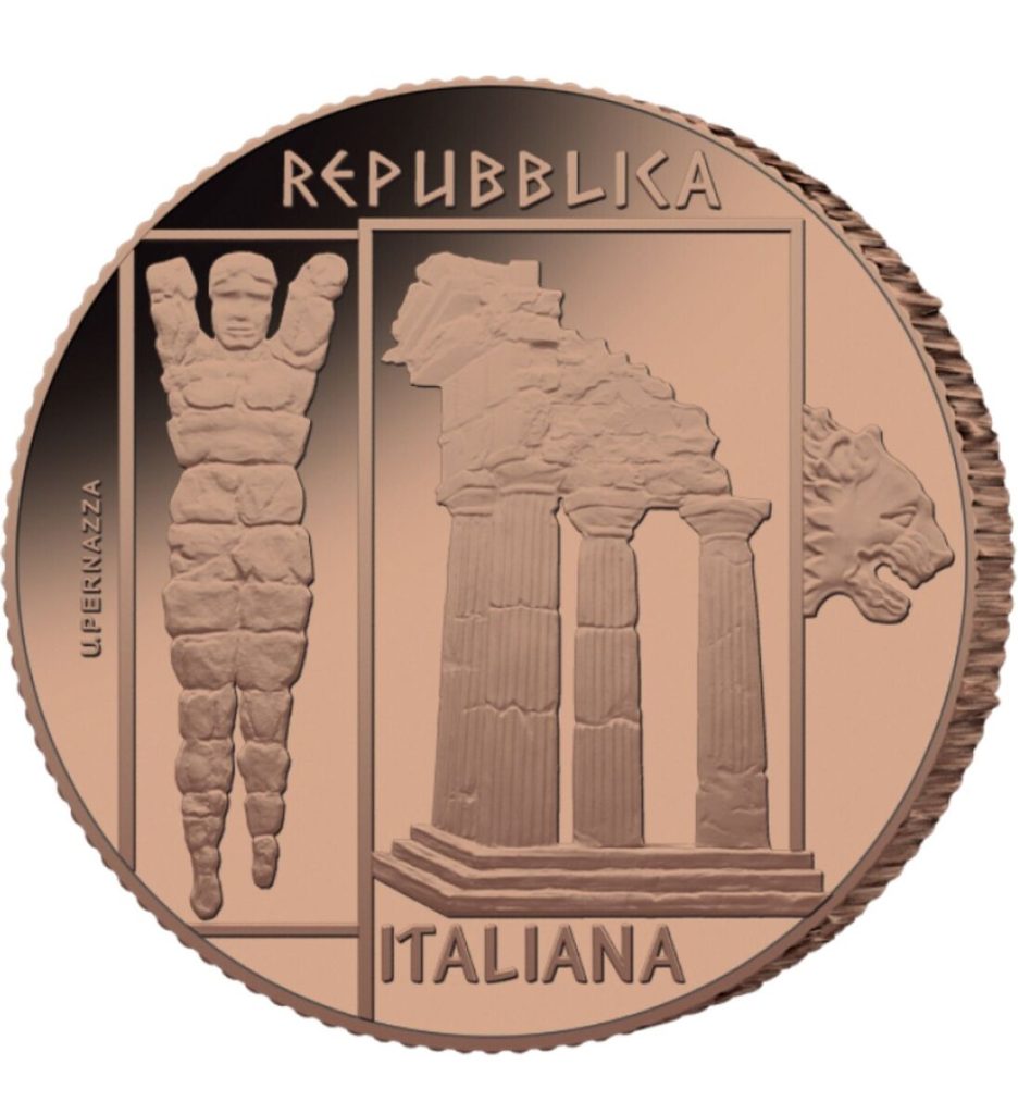 Una moneta per Agrigento Capitale Italiana della Cultura 2025 2 Una moneta per Agrigento Capitale Italiana della Cultura 2025 - Be Sicily Mag - Moneta 5 euro