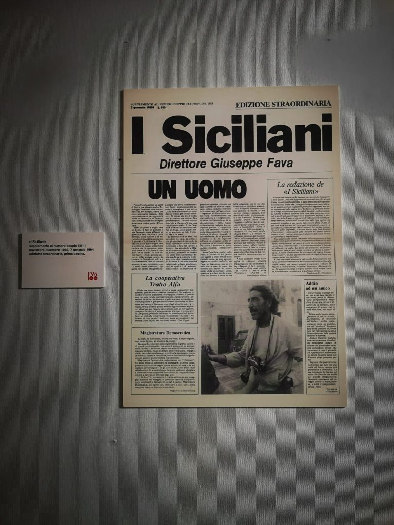 Un secolo di Giuseppe Fava: a Catania inaugurata la mostra che ricorda il giornalista tra arte e cinema 2 I siciliani diretto da Giuseppe Fava