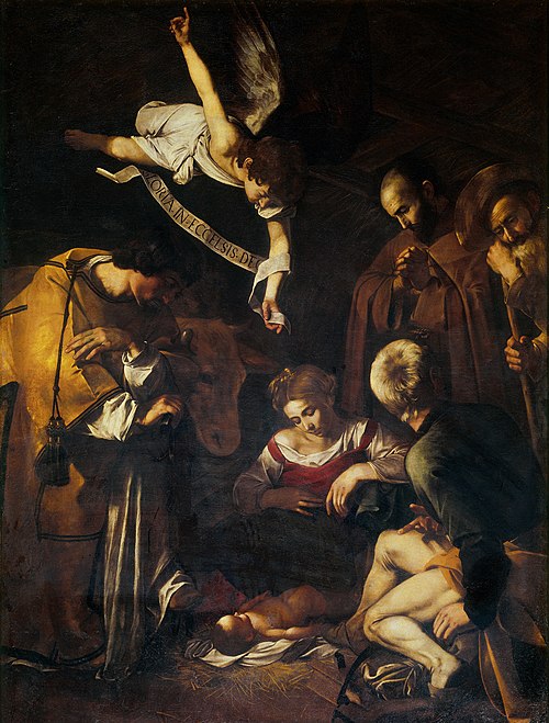 Opere d'arte rubate in Sicilia: le 5 più famose, dalla Natività di Caravaggio alla Dea di Morgantina 6 Opere d'arte rubate in Sicilia: le 5 più famose, dalla Natività di Caravaggio alla Dea di Morgantina - Be Sicily Mag - 500px Caravaggio Nativity1600