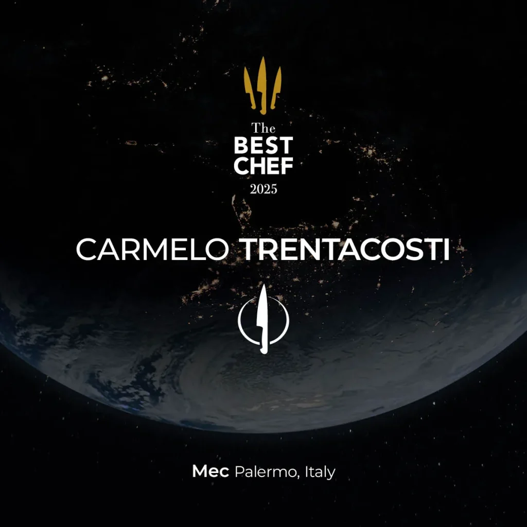 Due chef siciliani tra i migliori al mondo ai The Best Chef Awards 2025 - Be Sicily Mag - Carmelo Trentacosti