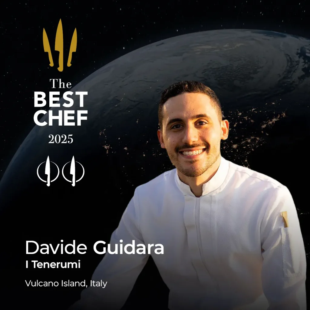 Due chef siciliani tra i migliori al mondo ai The Best Chef Awards 2025 - Be Sicily Mag - Davide Guidara