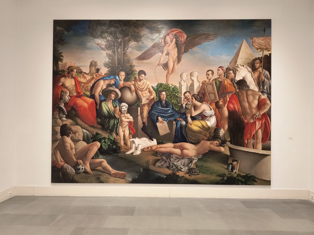 Dal 1970 a oggi, Catania accoglie 53 opere d'arte moderna e contemporanea della Galleria Nazionale di Roma 4 Dal 1970 a oggi, Catania accoglie 53 opere d'arte moderna e contemporanea della Galleria Nazionale di Roma - Be Sicily Mag - quadro mostra da birri a cattelan