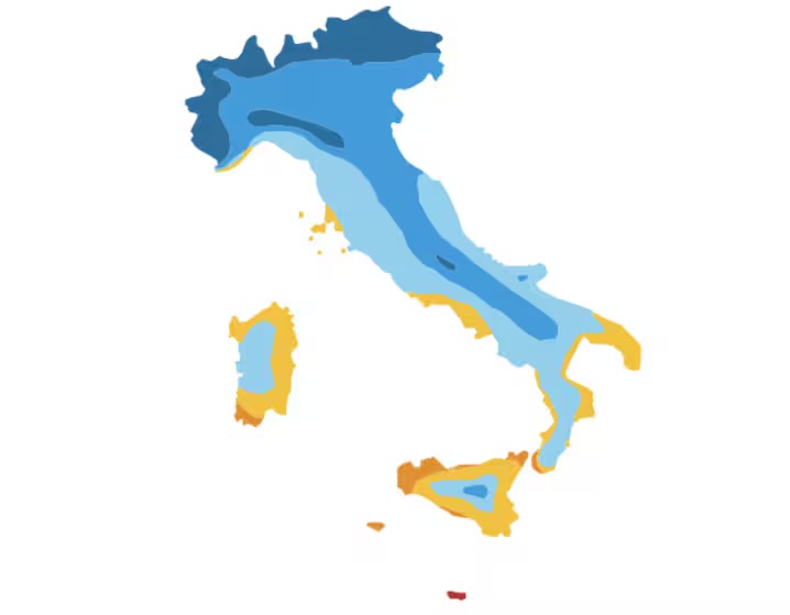 Accensione riscaldamento 2025 in Sicilia: la data in base alle zone 2 Accensione riscaldamento 2025 in Sicilia: la data in base alle zone - Be Sicily Mag - zone climatiche italia