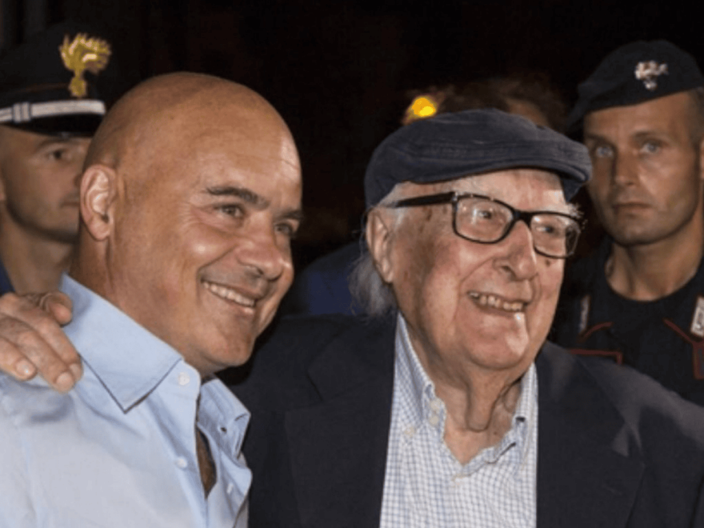 Olivia Sellerio e la Big Band del Brass celebrano Camilleri con “Canzoni per Montalbano” 3 Luca Zingaretti e Andrea Camilleri
