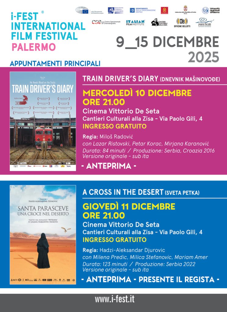 i-Fest International Film Festival® Palermo 2025: una settimana in cui la città respira cinema 3 i-Fest International Film Festival®