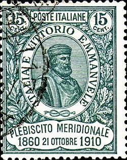Il 2 dicembre di 165 anni fa, la Sicilia diventava ufficialmente una regione italiana 2 Francobollo per ricordare il plebiscito 50 anni dopo