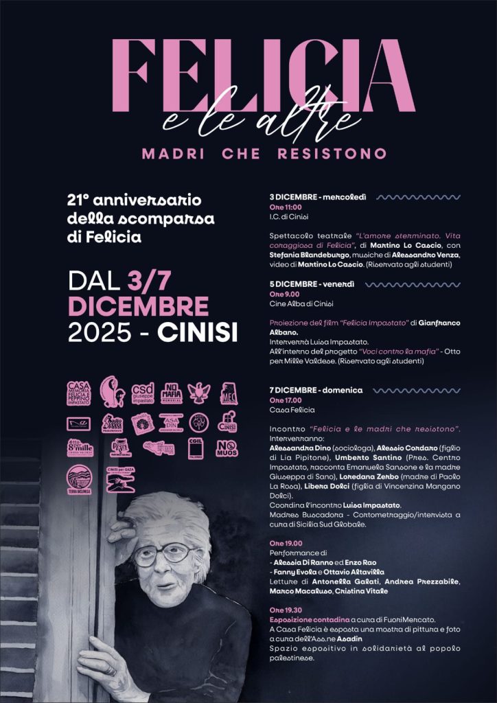 Felicia Impastato, la memoria che resiste a 21 anni dalla sua scomparsa 2 Felicia Impastato, la memoria che resiste a 21 anni dalla sua scomparsa - Be Sicily Mag - Felicia Impastato