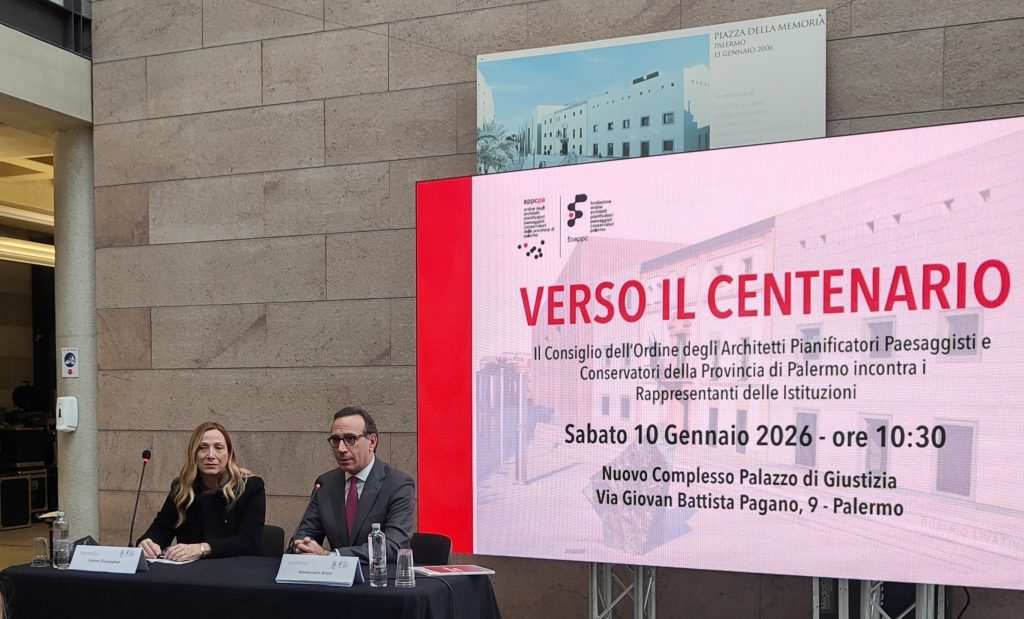 I cento anni dell'Ordine degli Architetti di Palermo: il 2026 tra mostre, convegni e progetti per la città 2 I cento anni dell'Ordine degli Architetti di Palermo: il 2026 tra mostre, convegni e progetti per la città - Be Sicily Mag - IMG20260110111041 20260110122329