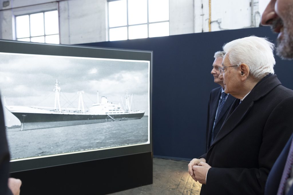 Il presidente Mattarella in visita alla Fincantieri: il legame con il cantiere navale palermitano 3 Il presidente Mattarella in visita alla Fincantieri: il legame con il cantiere navale palermitano - Be Sicily Mag - Il presidente Matterella alla Fincantieri di Palermo