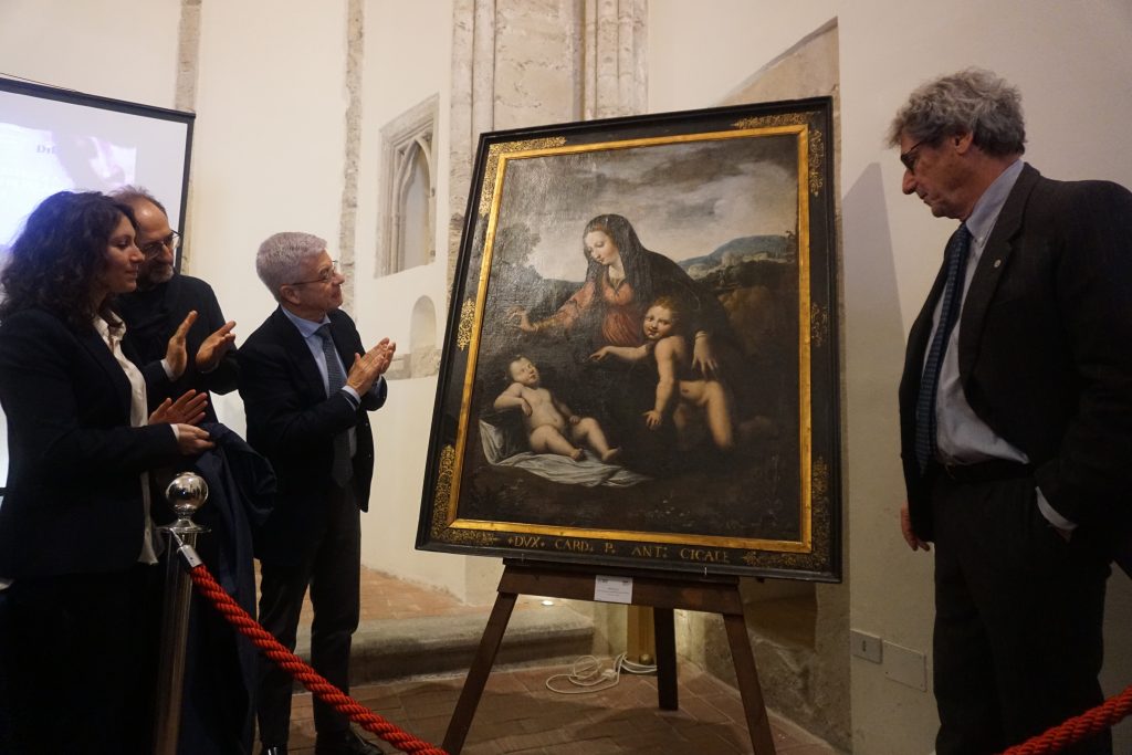 Il capolavoro ritrovato: bellezza e mistero di un dipinto rinascimentale allo Steri 2 Il capolavoro ritrovato: bellezza e mistero di un dipinto rinascimentale allo Steri - Be Sicily Mag - Madonna del Velo ph Antonio Schembri