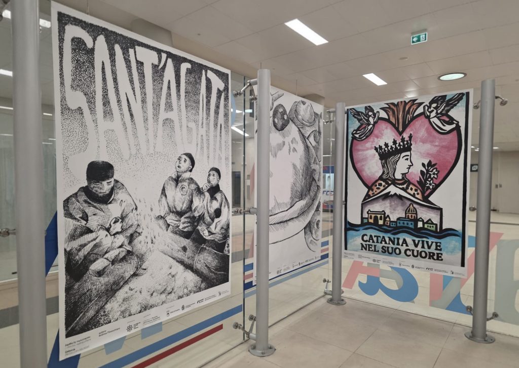 Agata in Movimento, arte contemporanea e devozione passano per la metropolitana di Catania - Be Sicily Mag - agata in movimento 3