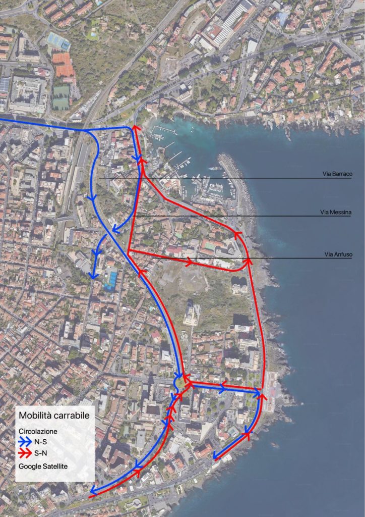 Il lungomare di Catania riapre dopo il ciclone Harry: "Se vogliamo una città migliore, dovremo sopportare i cantieri" - Be Sicily Mag - viabilita lungomare di Catania