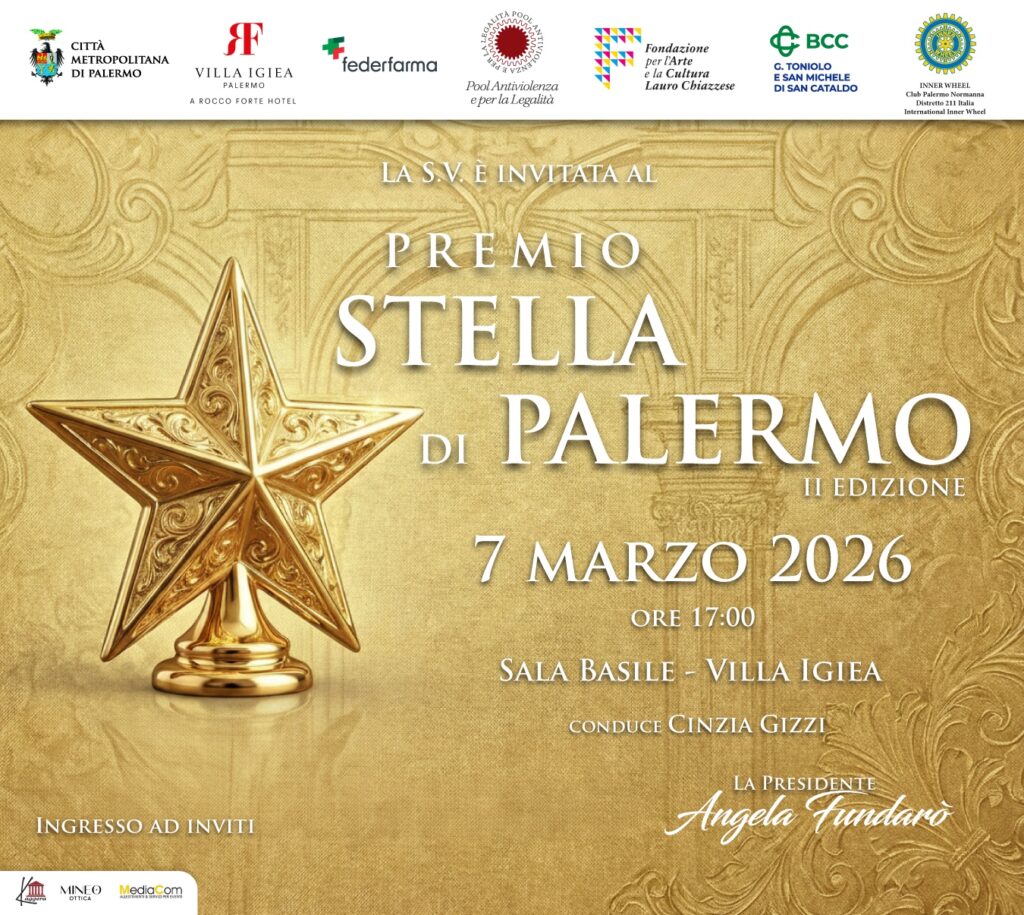 Angela Fundarò racconta il Premio Stella: radici, identità e talento per Palermo 2 Angela Fundarò racconta il Premio Stella: radici, identità e talento per Palermo - Be Sicily Mag - WhatsApp Image 2026 03 02 at 10.28.51