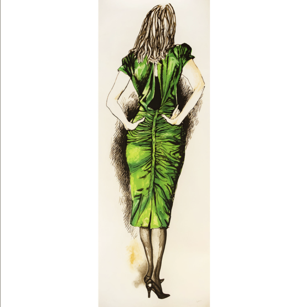 “Storie e dialoghi” per celebrare i 40 anni del “Centro d'Arte Raffaello” - Be Sicily Mag - Renato Guttuso Tre donne verde 1986 cm 151x56 1