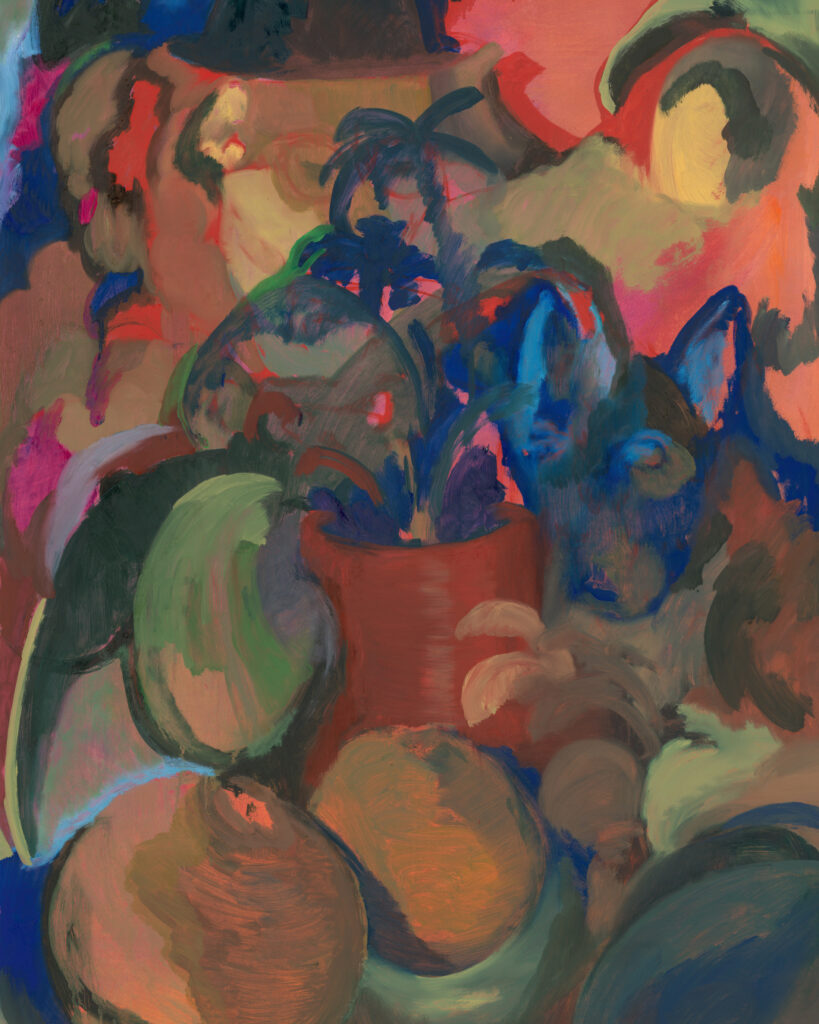 Francesco Costantino, la pittura tra ossessioni e materia in mostra a Palermo - Be Sicily Mag - 5 Manifesto 2026 olio su carta 120x80 1