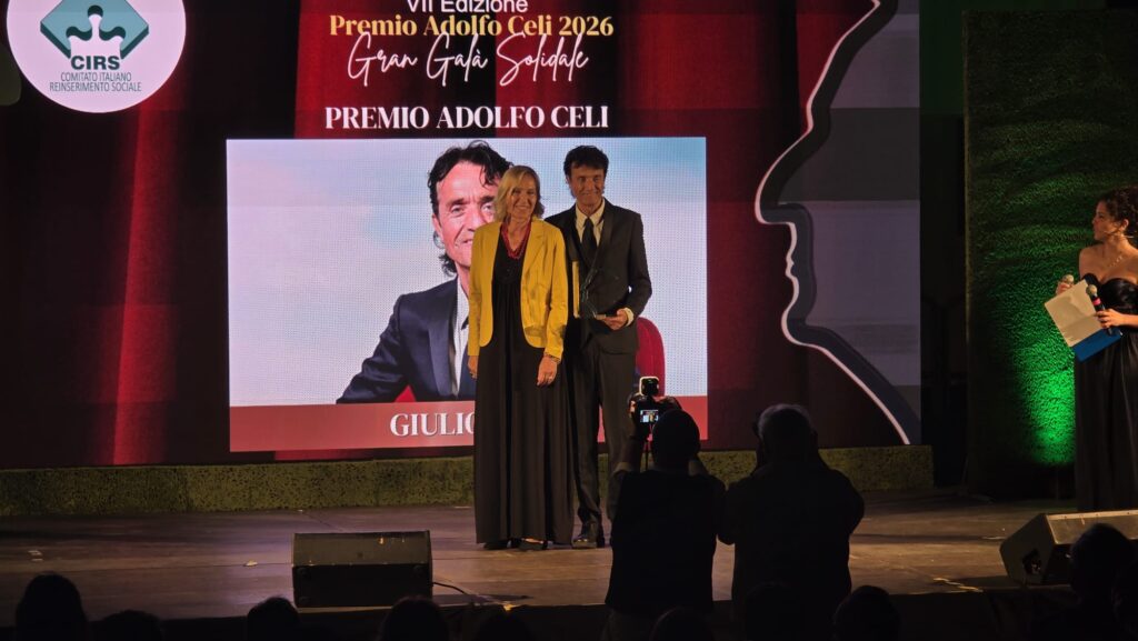 Premio Adolfo Celi 2026, il Gran Galà Solidale celebra il valore sociale della cultura - Be Sicily Mag - Alexandra Celi e Giulio Base