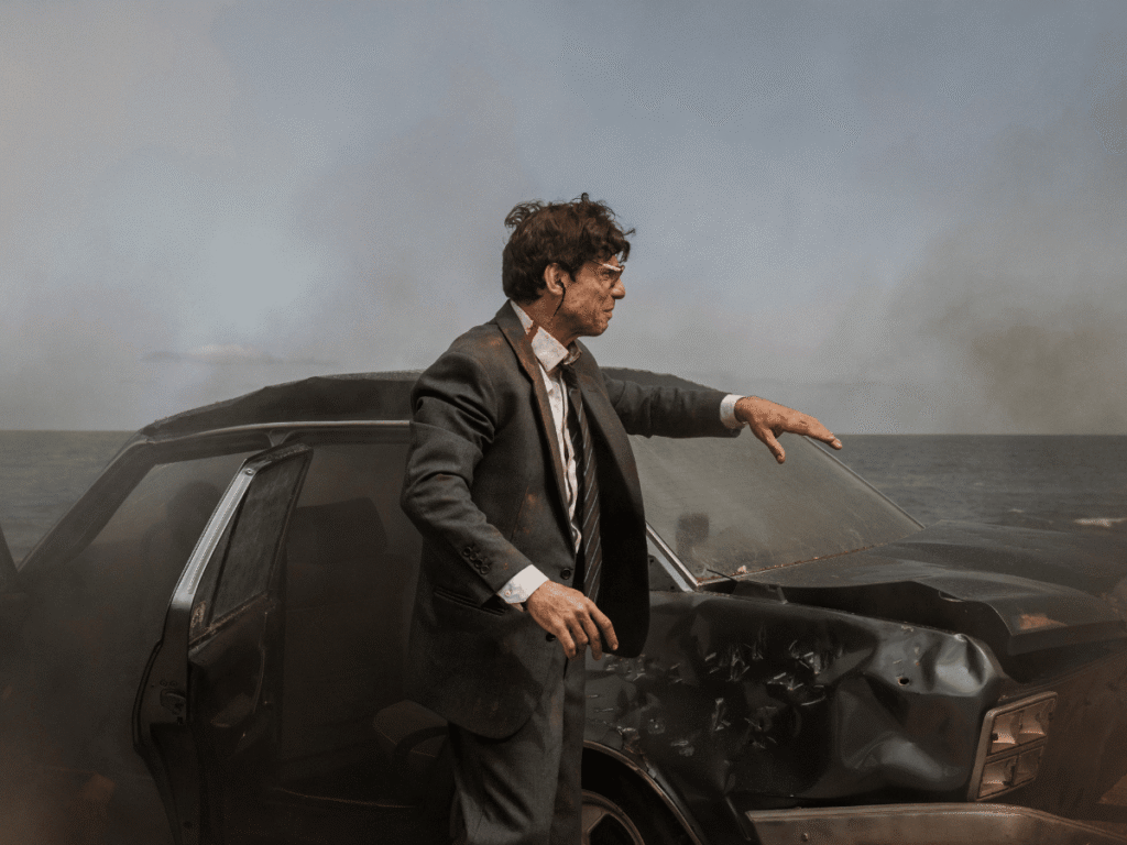 Francesco Montanari: "Con Carlo Palermo parlo di lotta e giustizia, in Sicilia non si è mai soli" - Be Sicily Mag - Francesco Montanari sul set di Un futuro Aprile 2