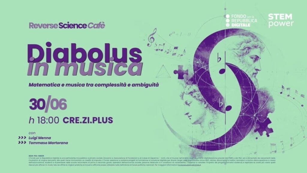 A Palermo il "Diabolus in Musica": quando matematica e arte si incontrano per abbattere gli stereotipi - Be Sicily Mag - diabolus in musica matematica e musica tra complessita e ambiguita