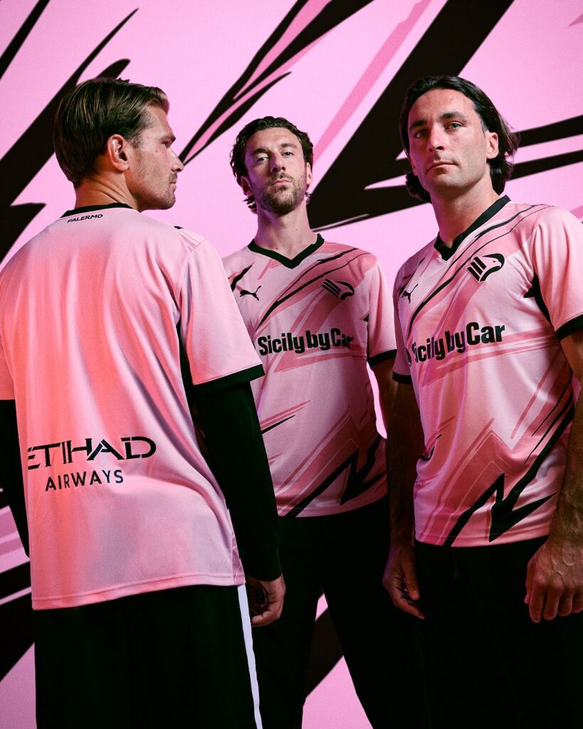 Palermo, presentata la prima maglia per la stagione 2026/27: "Marked in Black" - Be Sicily Mag - Palermo Kit Home 20262027
