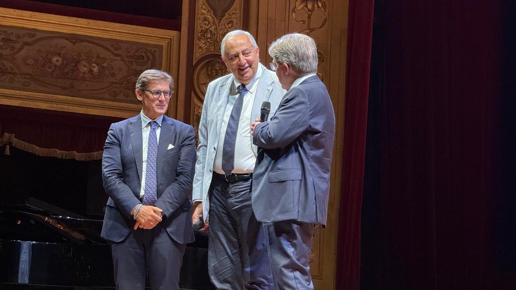 Il Teatro Massimo di Palermo presenta la stagione dei 130 anni - Be Sicily Mag - Lagalla con Cerami e Betta 1024x576 1